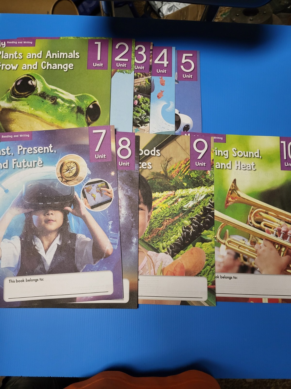 My Reading And Writing Grade 1 Units 1-10 Complete Set Benchmark Education New