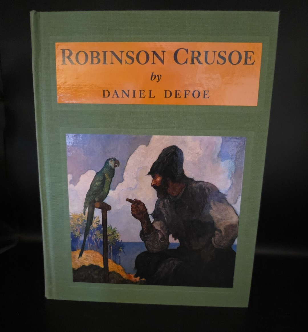 Numbered, Limited Edition Robinson Crusoe Defoe / N.C. Wyeth Illustrations 1983