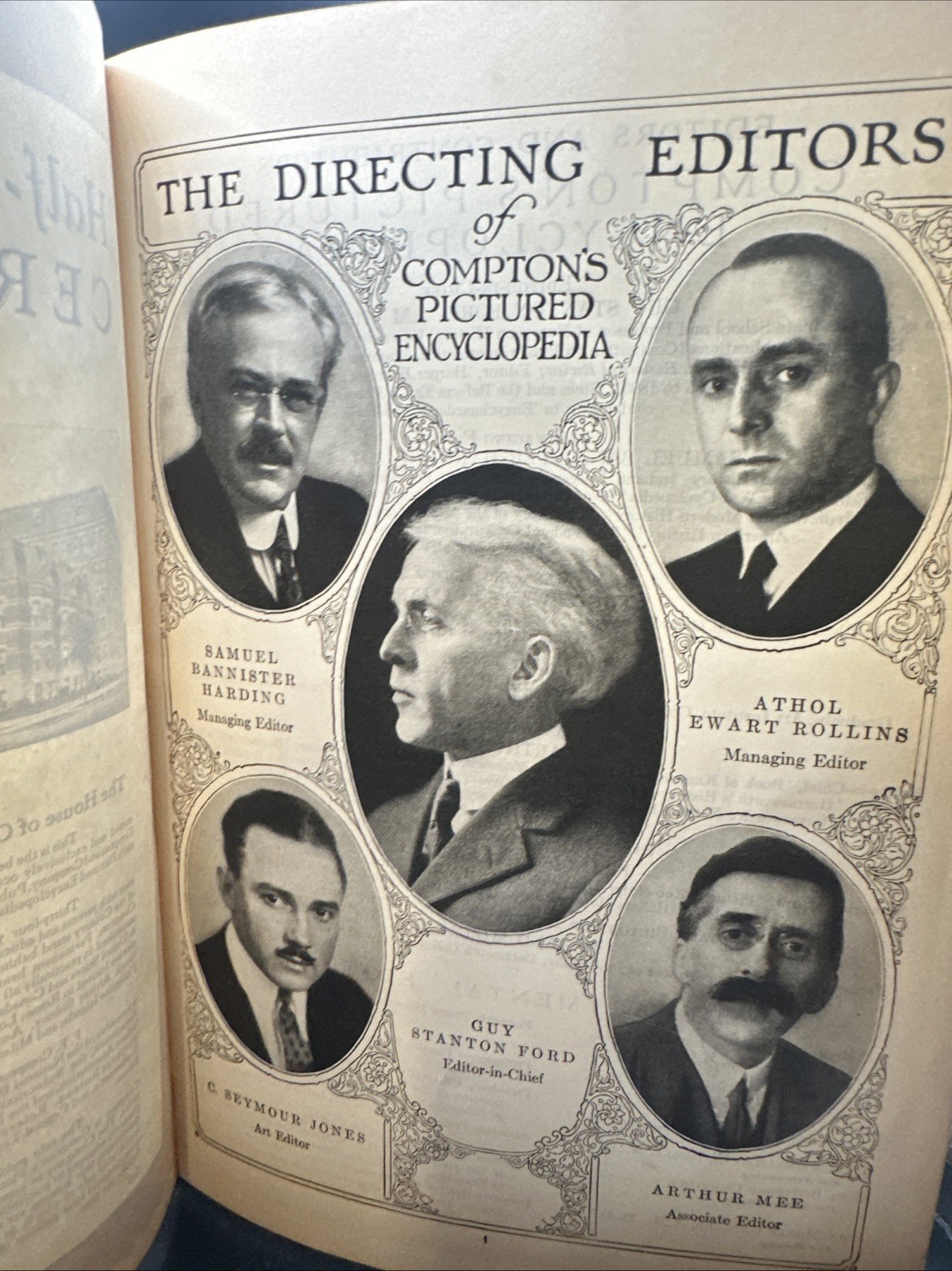 Compton’s Pictured Encyclopedia Complete 10-Volume Set (1930) Vintage Reference