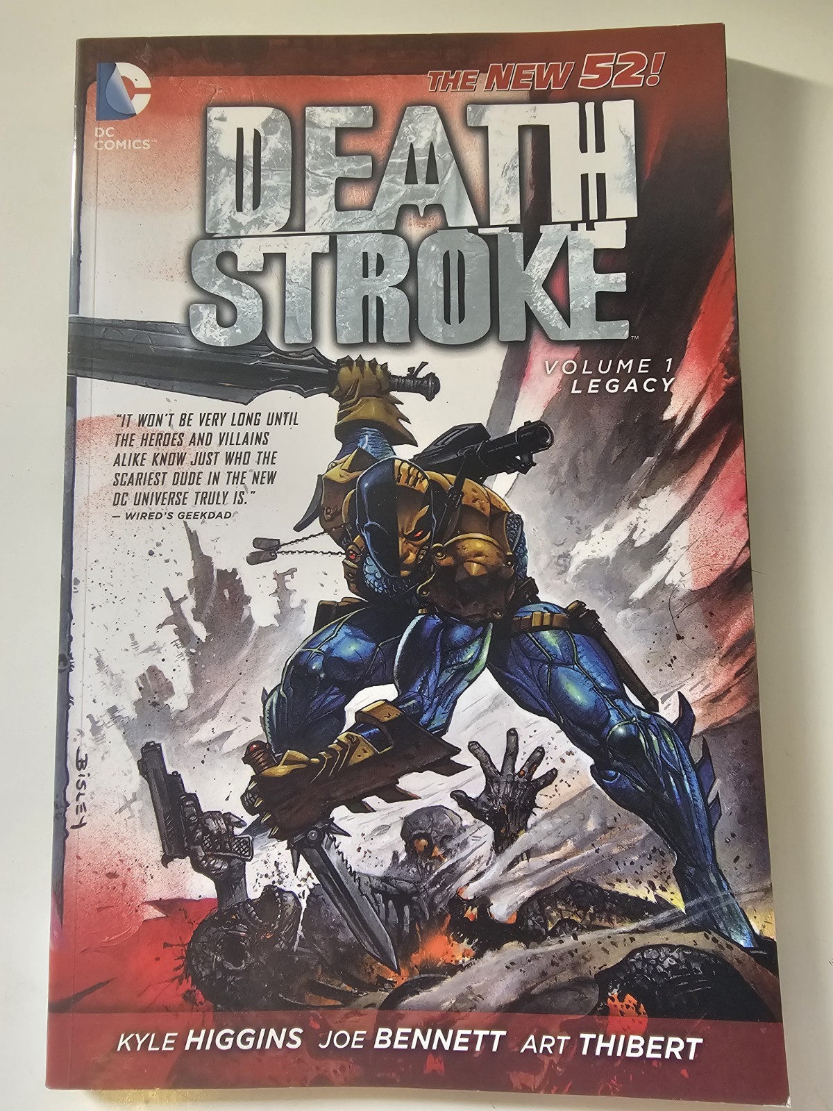 Deathstroke Vol. 1: Legacy Paperback by Kyle Higgins the New 52 Series