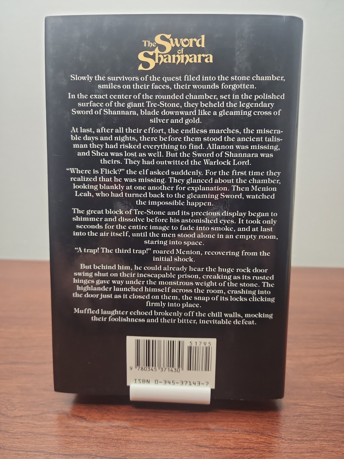 Sword of Shannara by Terry Brooks (1991, 1st Ballantine Ed 1st Print Hardcover)