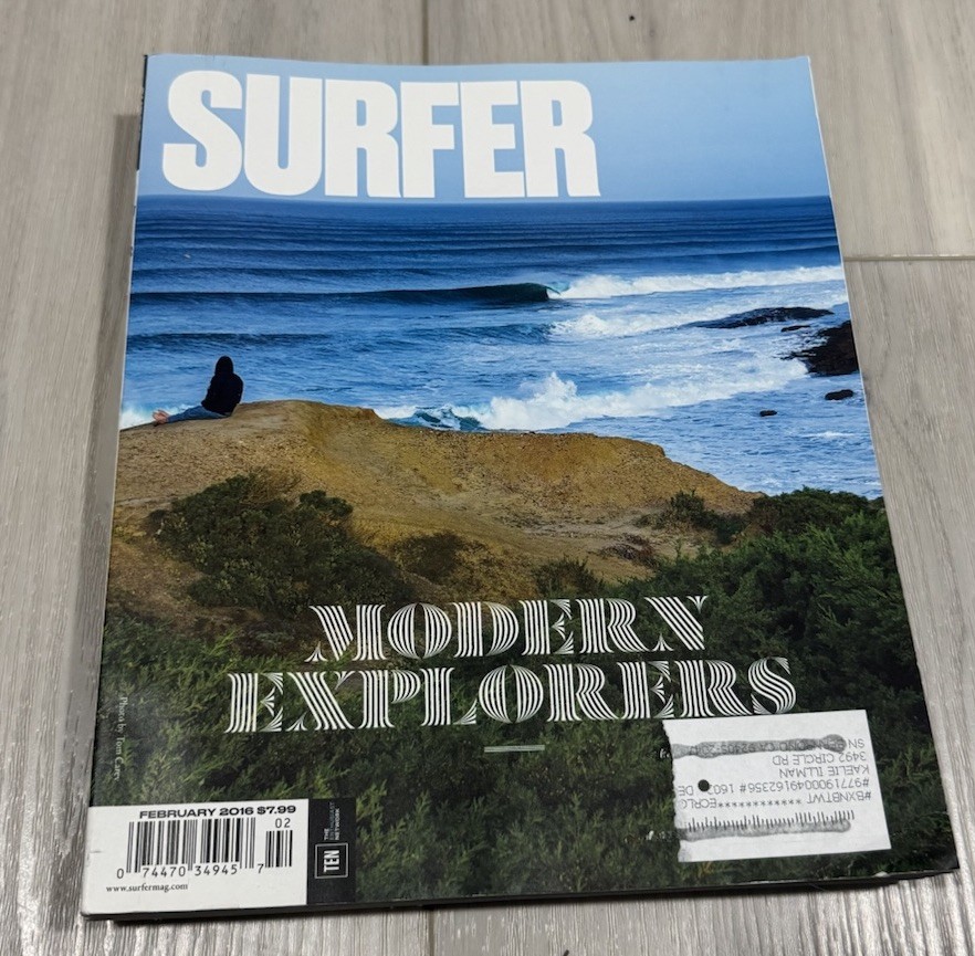 SURFER Magazine (2015/2016/2017) Set Of 10