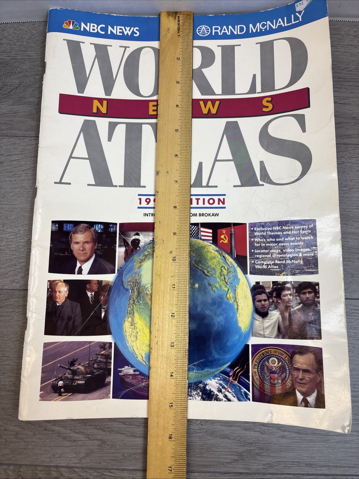 NBC News/Rand McNally World News Atlas /1990 (N B C NEWS-RAND MCNALLY )