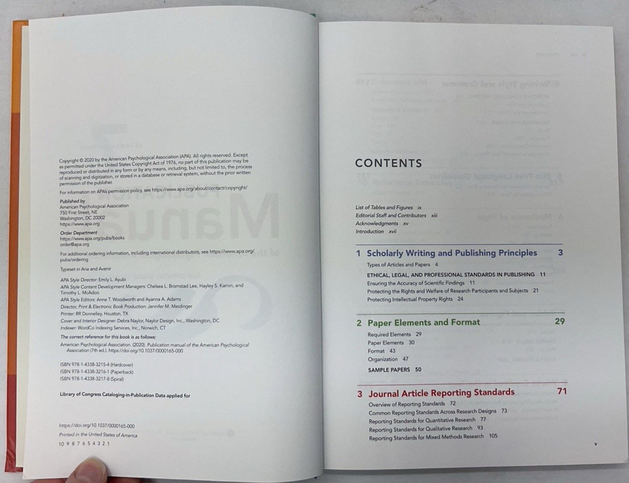 Publication Manual of the American Psychological Association | 7th Edition