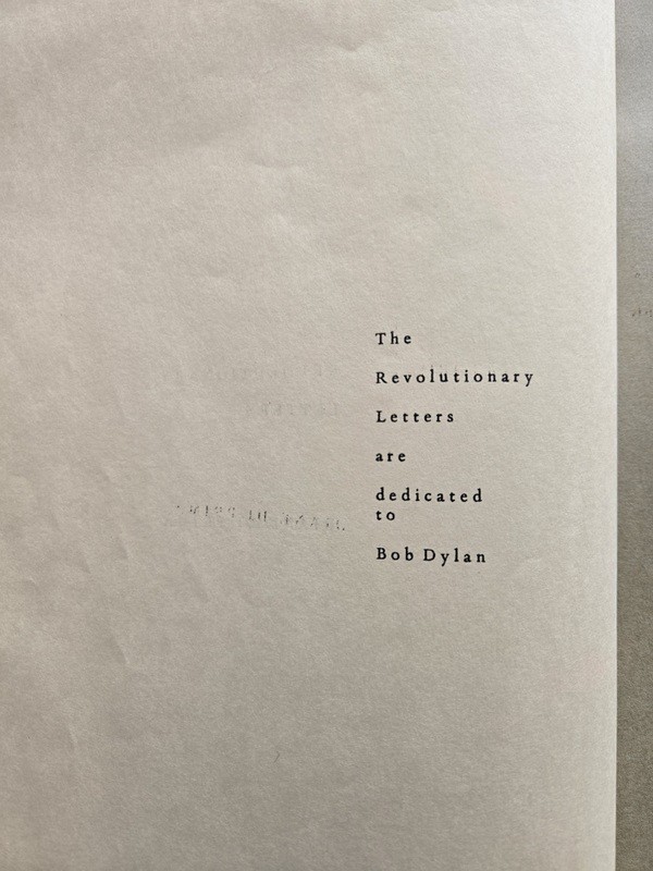 Original 1968 Diane Di Prima REVOLUTIONARY LETTERS 34 Poems Folio 8.5″ x 14″
