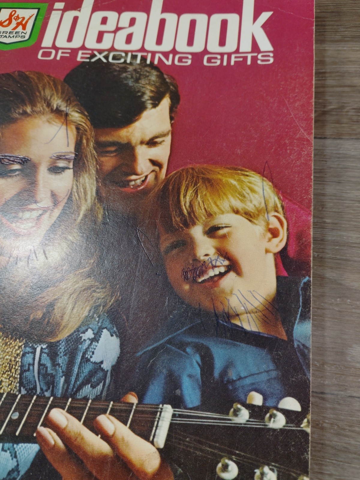 Vintage 1970 S & H Green Stamps Ideabook Exciting Gifts Catalog Book