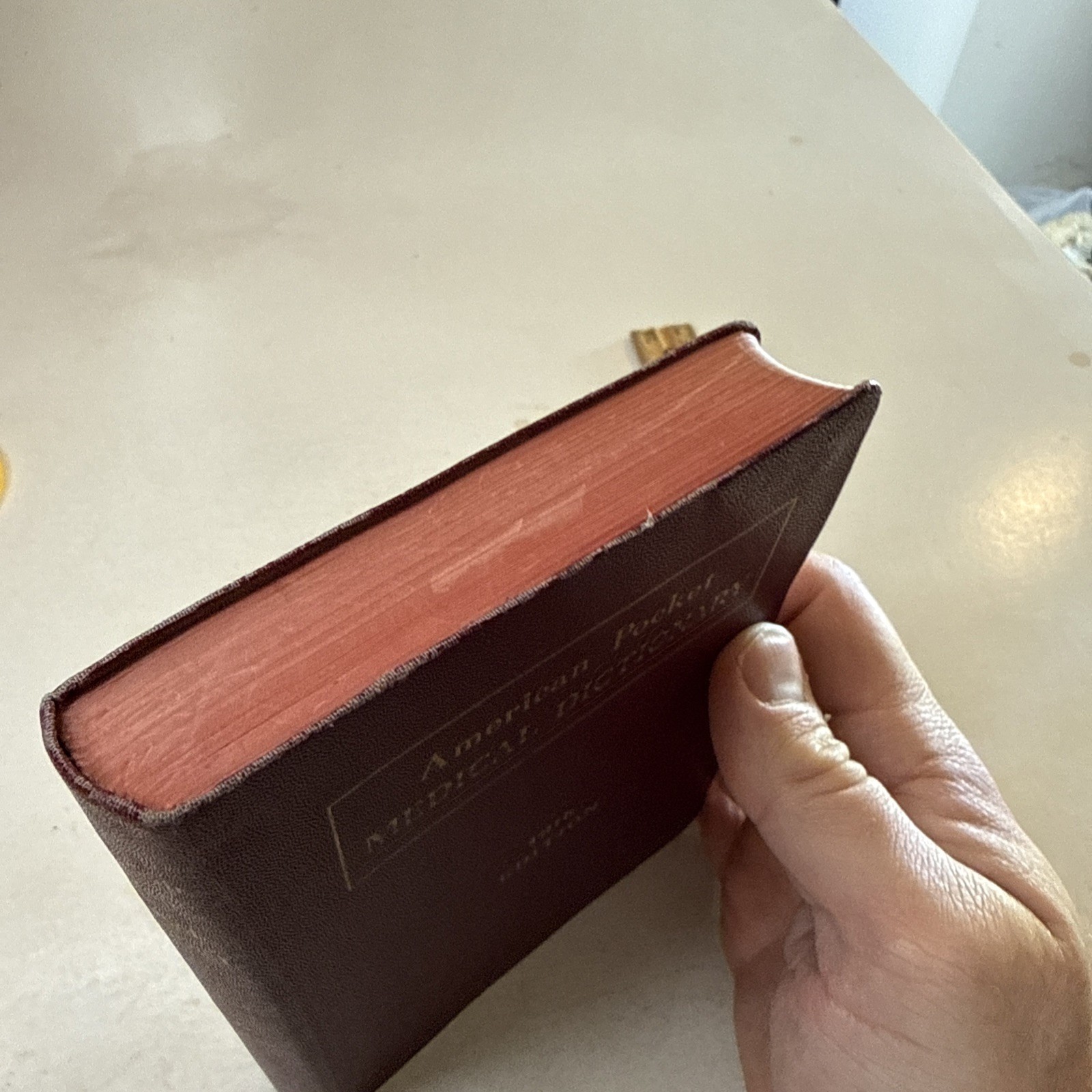 American pocket Medical Dictionary Vintage 1955 Anatomy disease doctor office