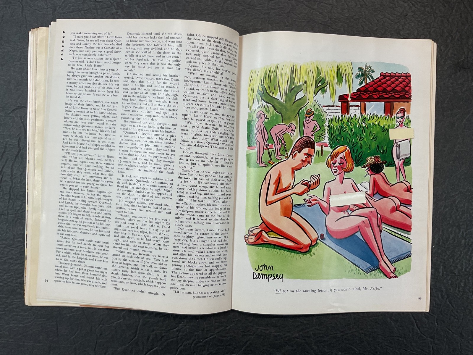Playboy Magazine September 1961 Vargas Girl Centerfold Solid Condition
