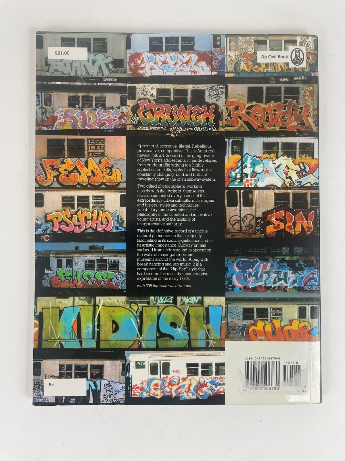 Subway Art by Martha Cooper and Henry Chalfant (1988, Trade Paperback)