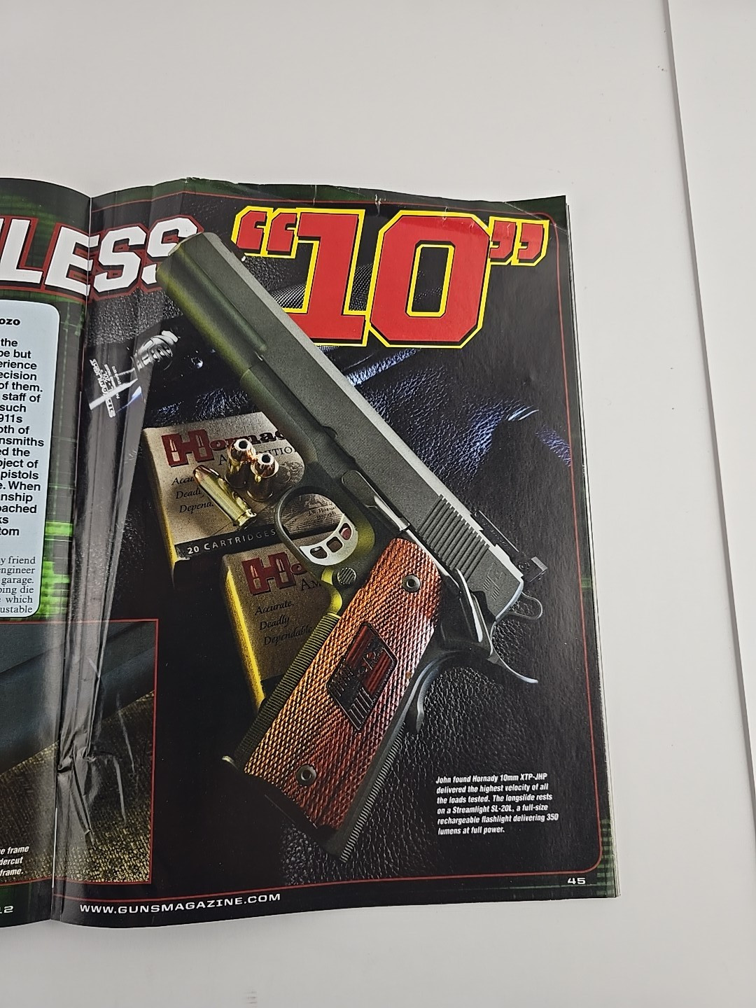 GUNS Magazine Nighthawk Custom 1911 Taurus PLY .22 LR .25 ACP Mossberg 500 AK AR
