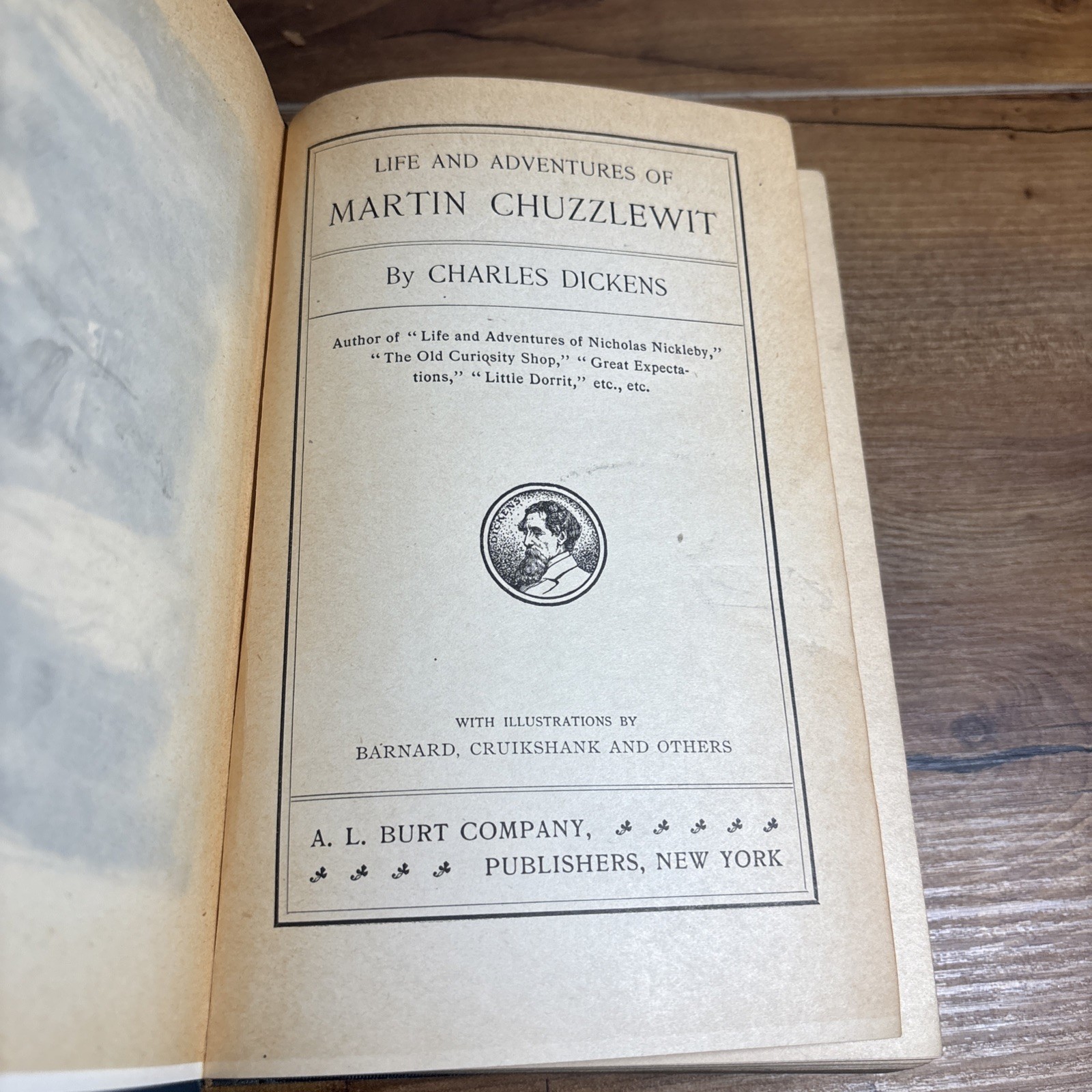 Charles Dickens’ Works A.L. Burt 7 Volumes