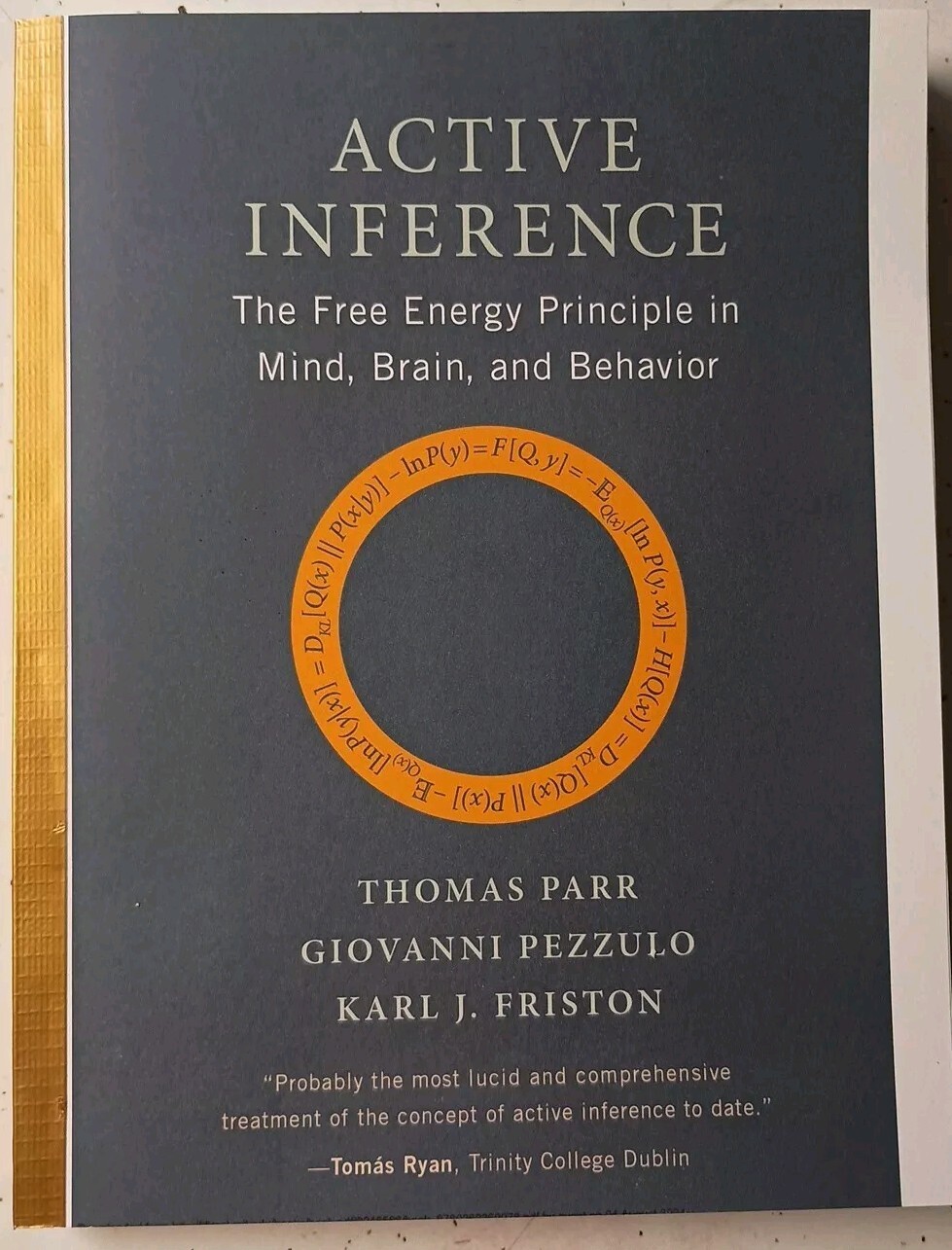 “Active Inference” by Thomas Parr Giovanni Pezzulo – New! – As Is!