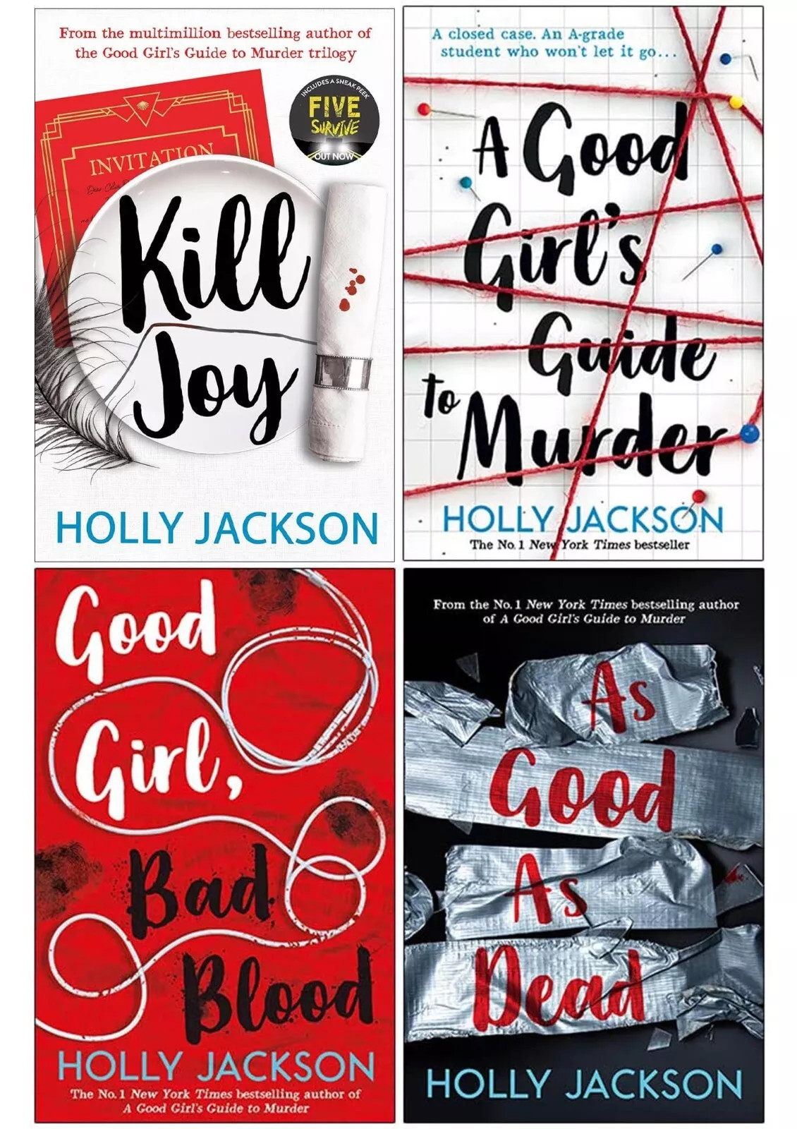 A Good Girl’s Guide to Murder Series By Holly Jackson (Paperback UK IMPORT)
