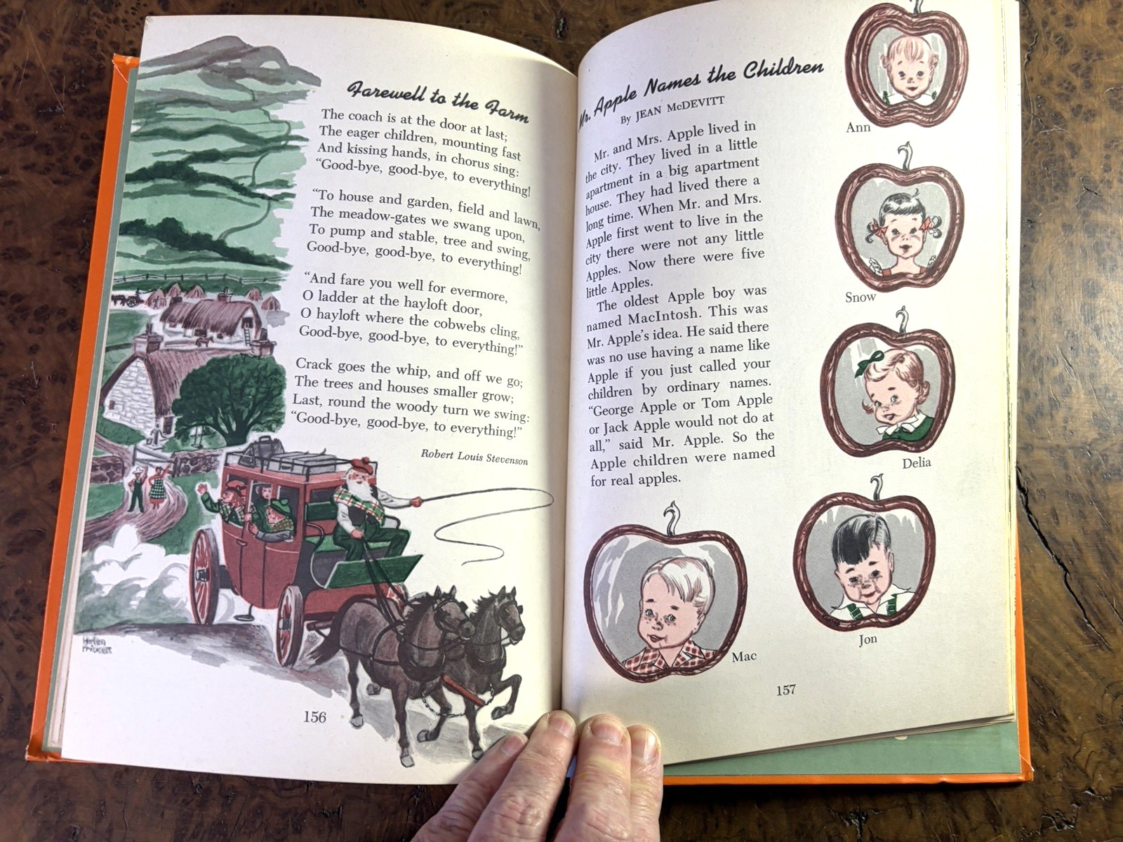 Vintage The Story Hour Child Horizons Book 1961 Color Illustrations HC