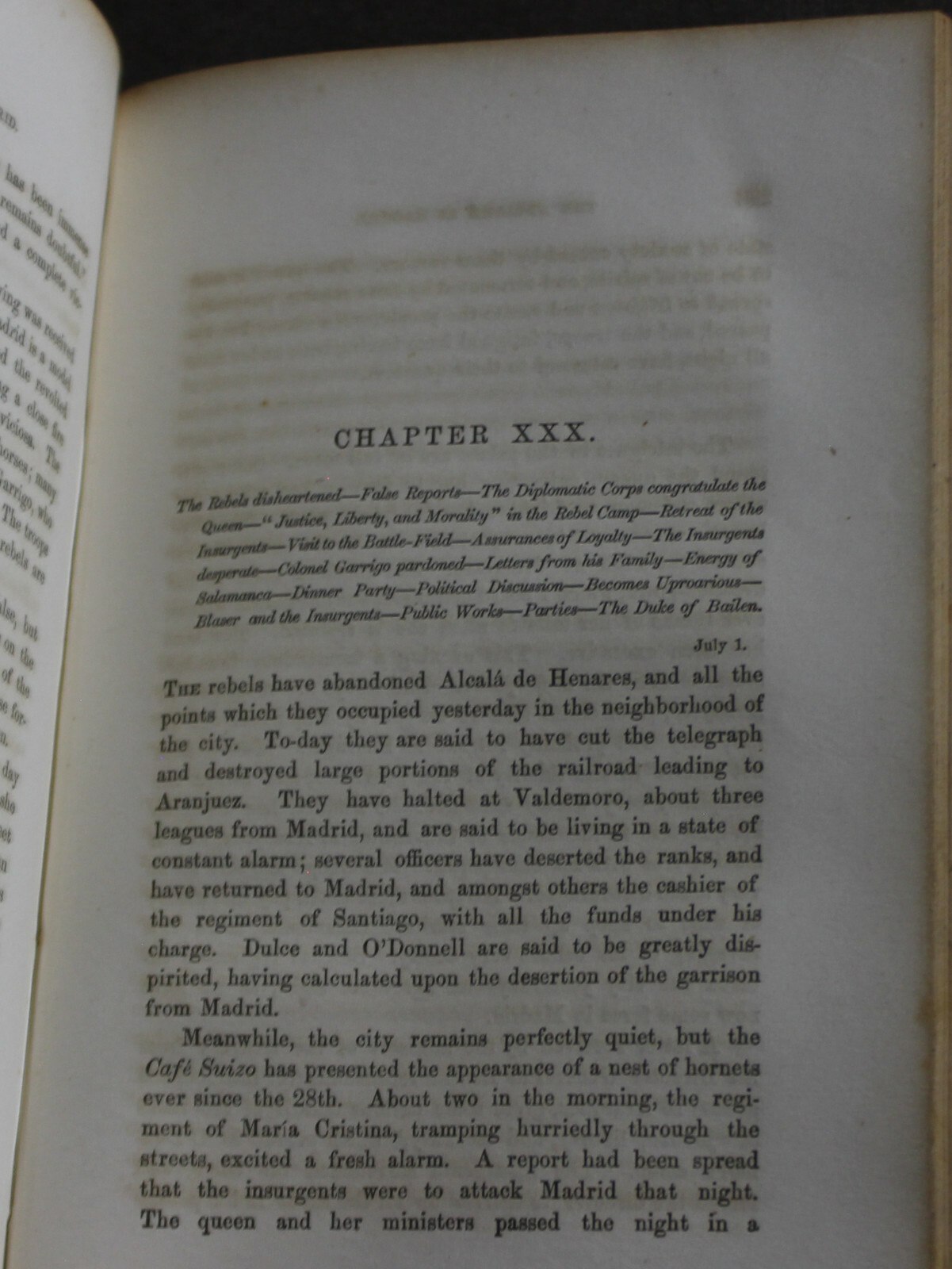 Rare Antique Old Book A German In Spain 1856 Madrid Journal Scarce Work Europe