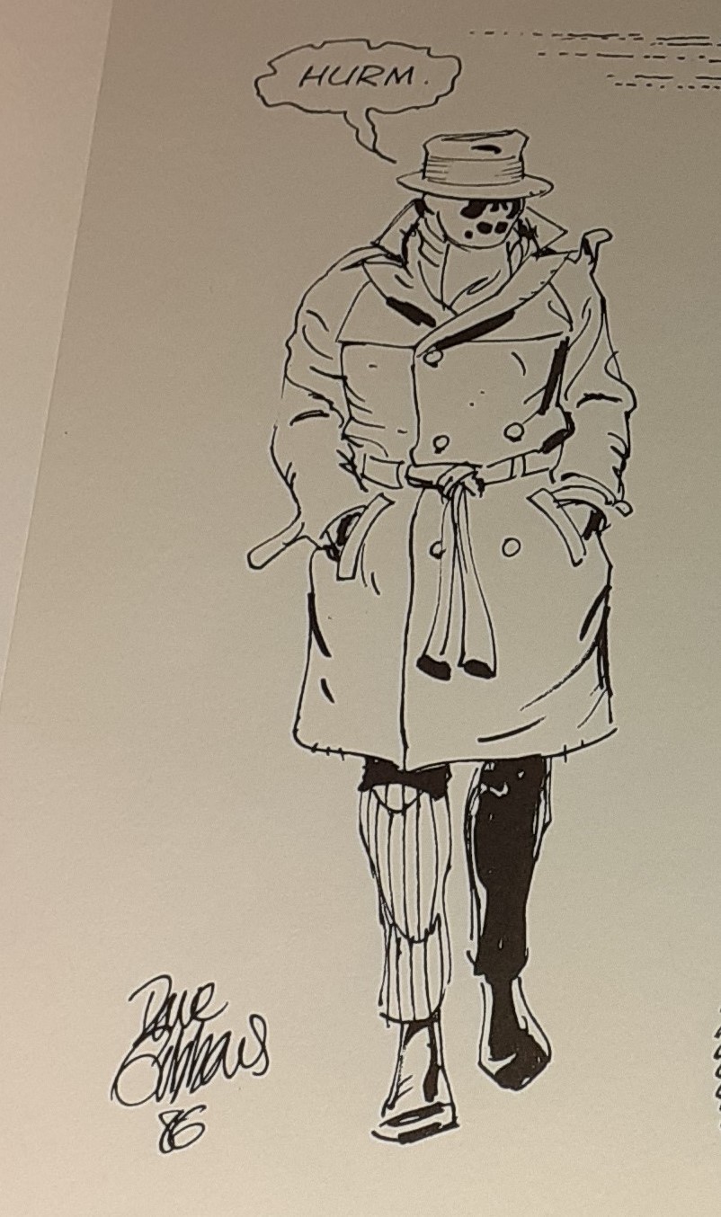 UKCAC 1986 PORTFOLIO Alan Moore Frank Miller Brian Bolland Batman Joker Watchmen
