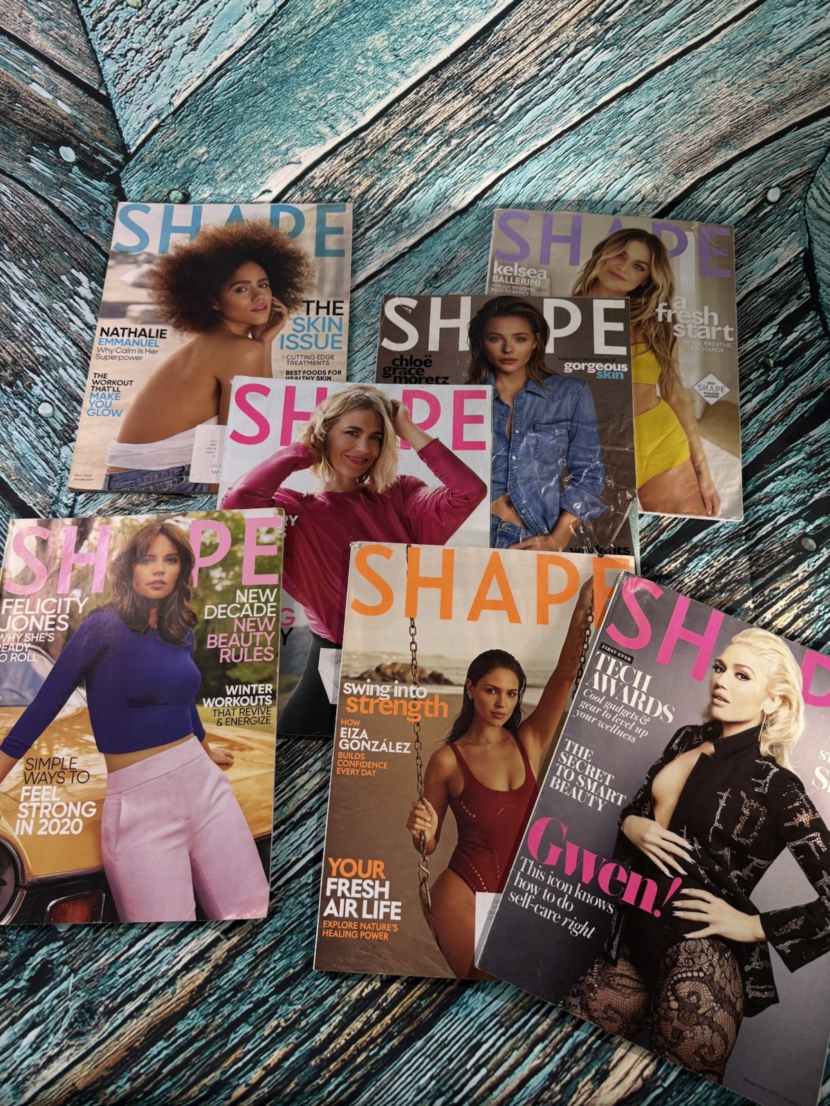 Shape Magazine Lot of 7 Nov 19 May 21 Jan/Feb 20 March 20 21 April 21 May 20