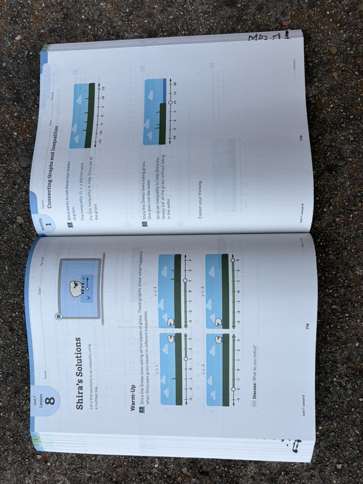 Amplify Desmos Math Student Edition: Grade 6 Volume 2