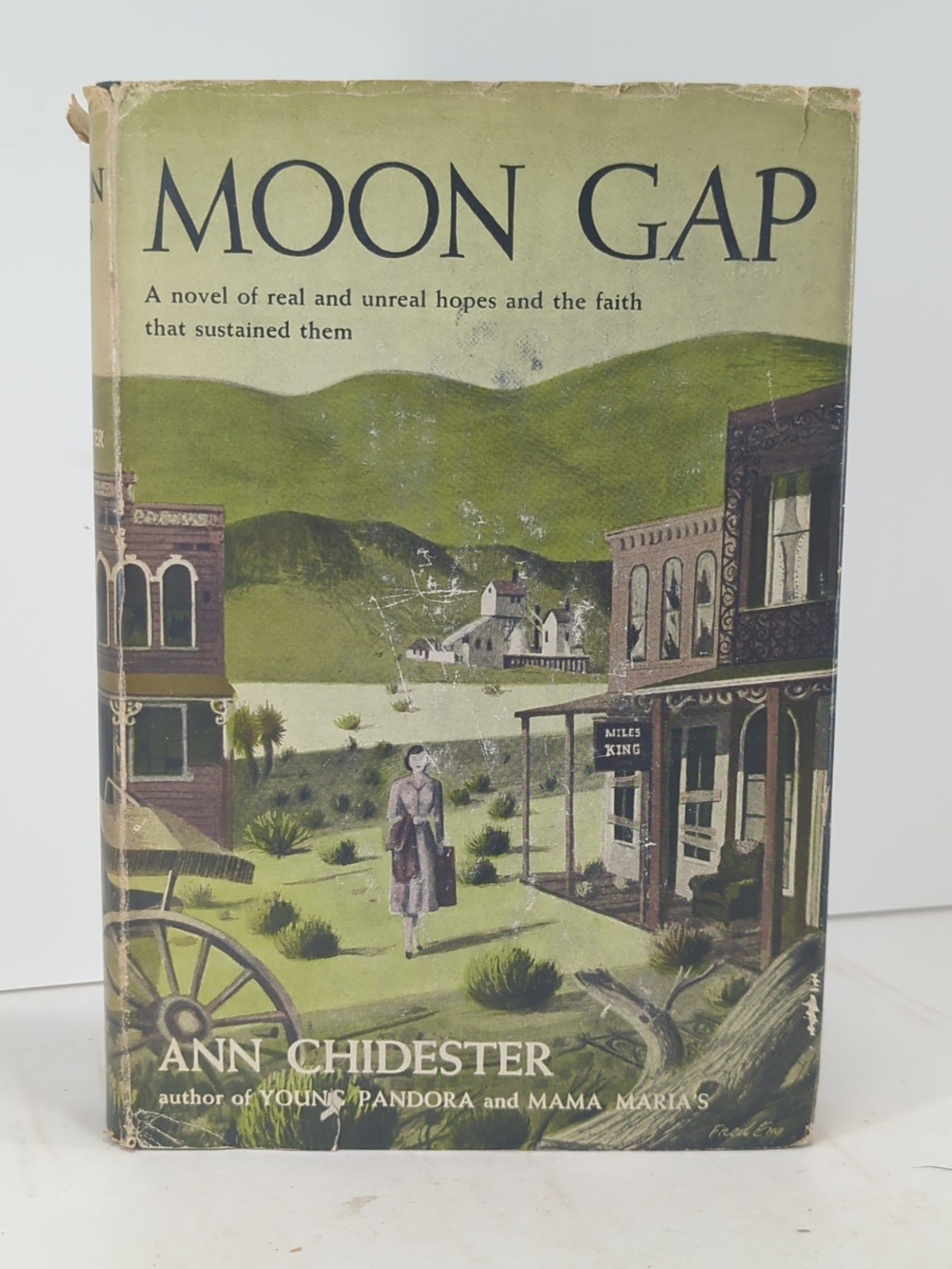 1950 ‘MOON GAP’ by ANN CHIDESTER FEMINIST AUTHOR 1st Ed.