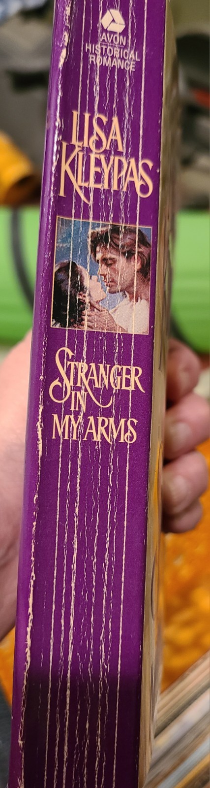 Stranger in My Arms, Lisa Kleypas (1998) Stepback Cover