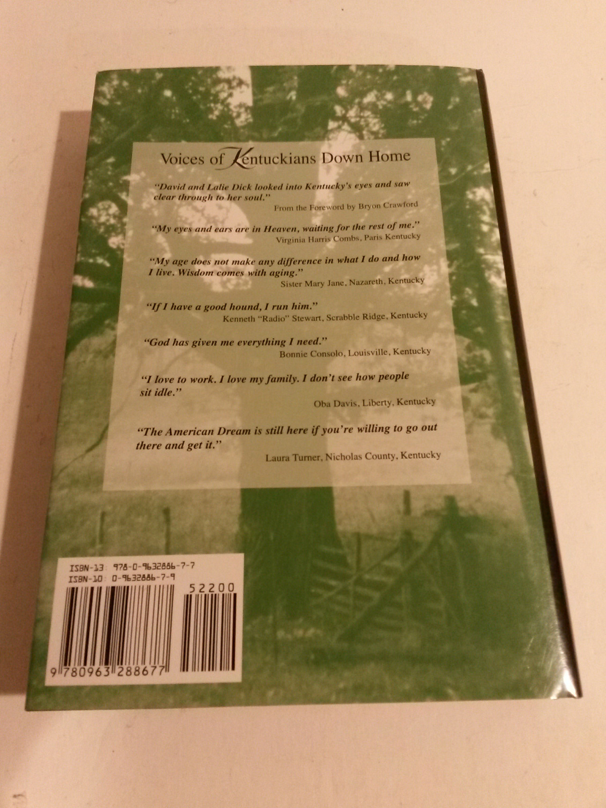 Home Sweet Kentucky David Lalie Dick both authors signed HB w DJ CBS News