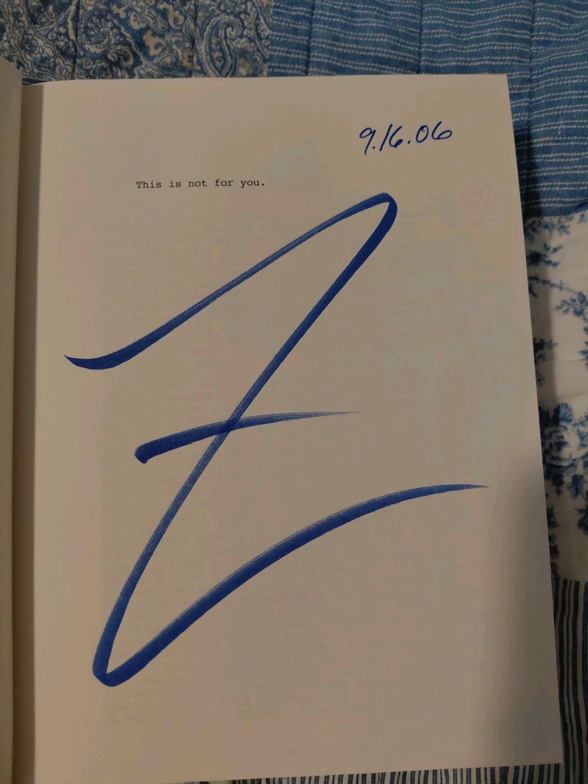 SIGNED and DATED House of Leaves – Mark Danielewski HARDCOVER – Rare!