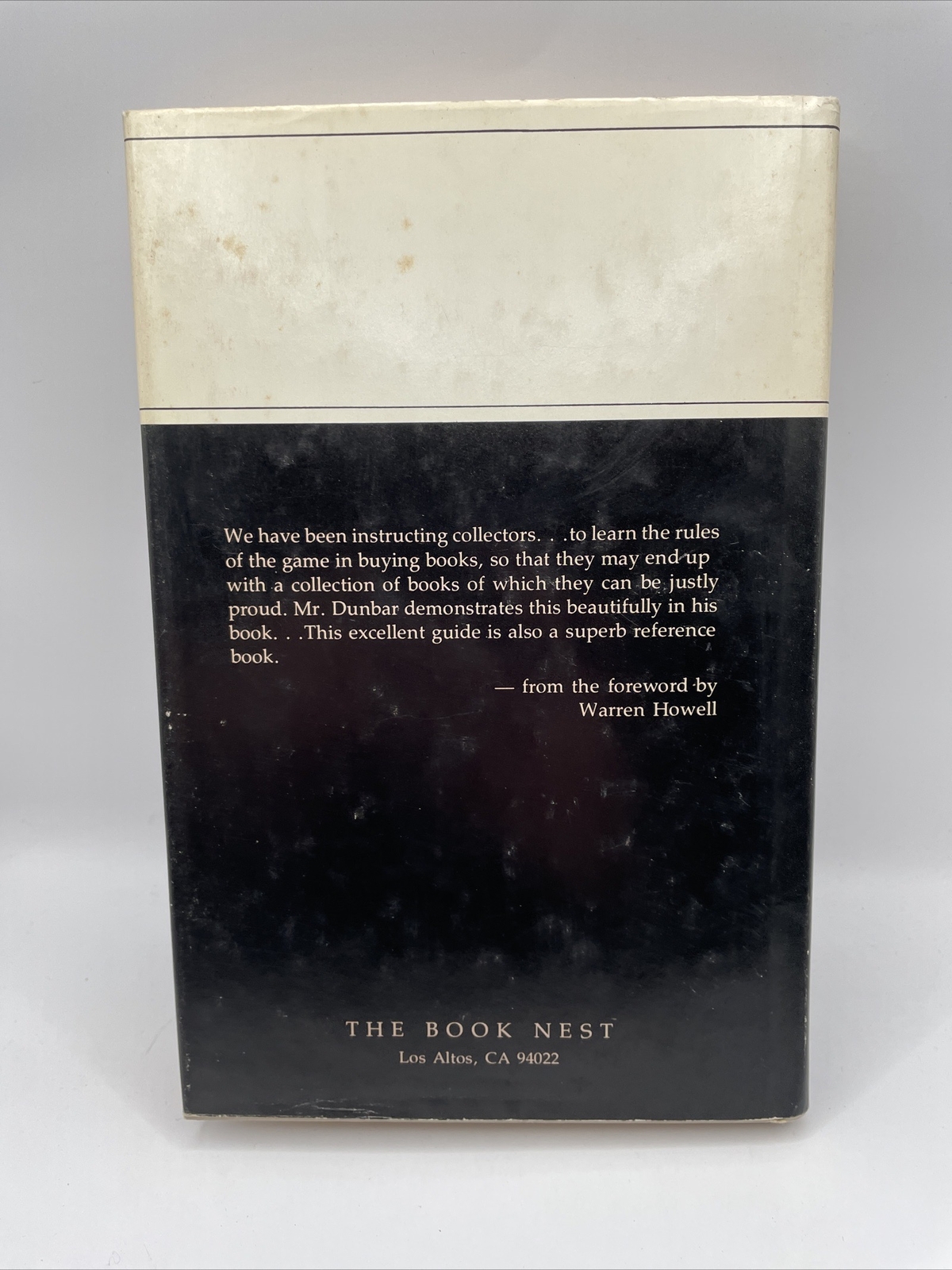 1980 Books and Collectors Maurice Dunbar Hardcover Dust Jacket Signed Autograph