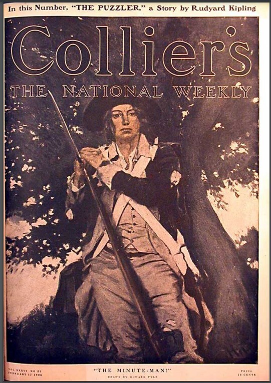 COLLIER’S WEEKLY MAGAZINE 1900S 491 Unique Issue Collection On USB Flash Drive