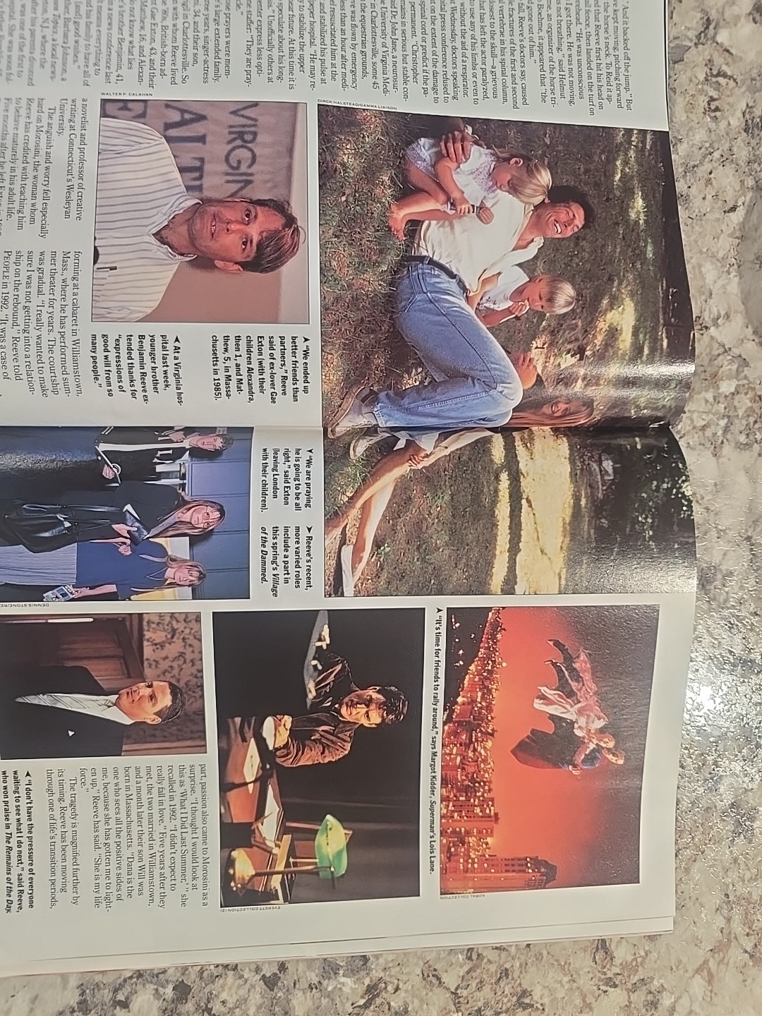 People Magazine June 12 1995 Christopher Reeve His Tragic Accident UNREAD LN