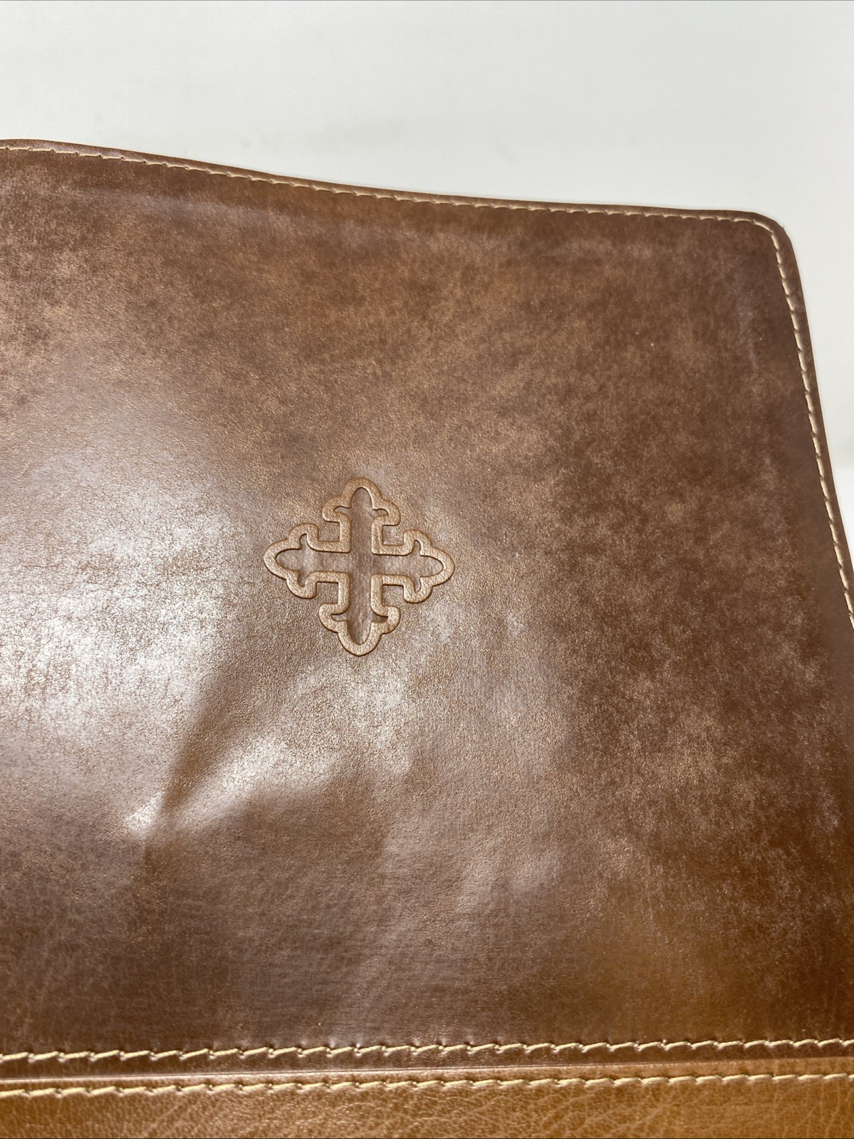 Amplified Study Bible Leathersoft Brown Thumb Indexed 2017 Zondervan