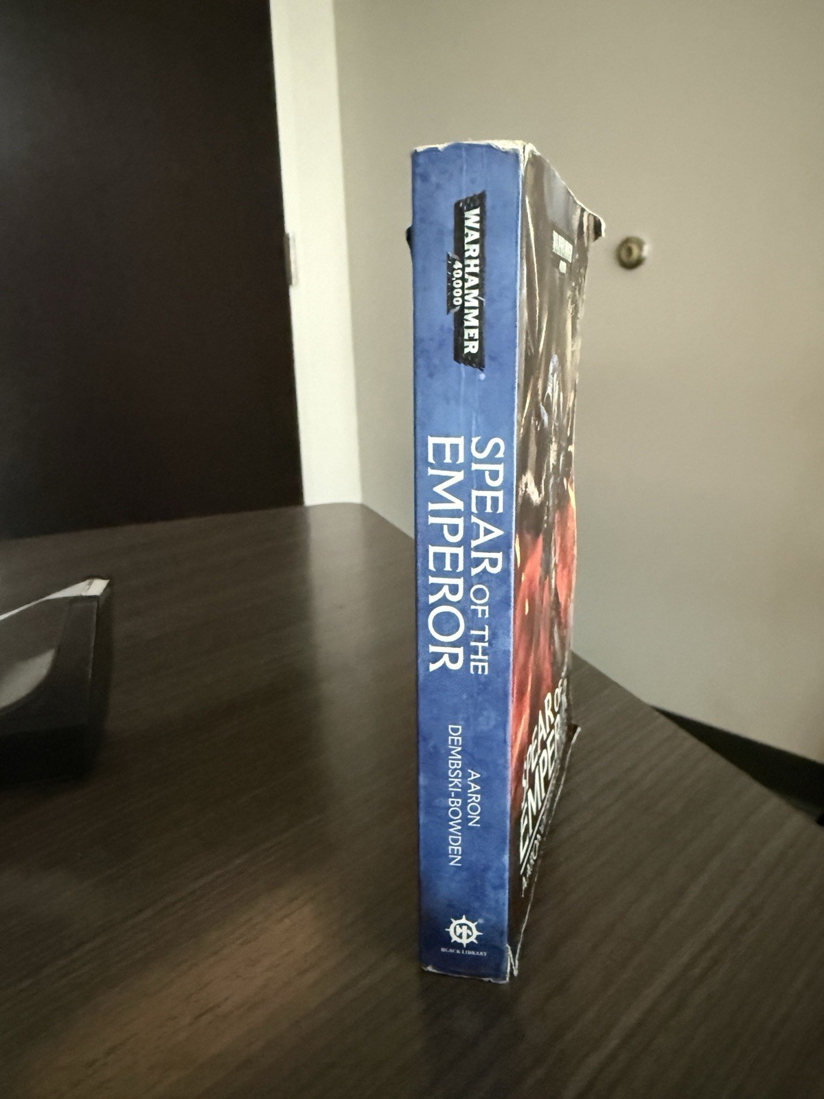 Warhammer 40k Spear of the Emperor Paperback Black Library Aaron Dembski-Bowden