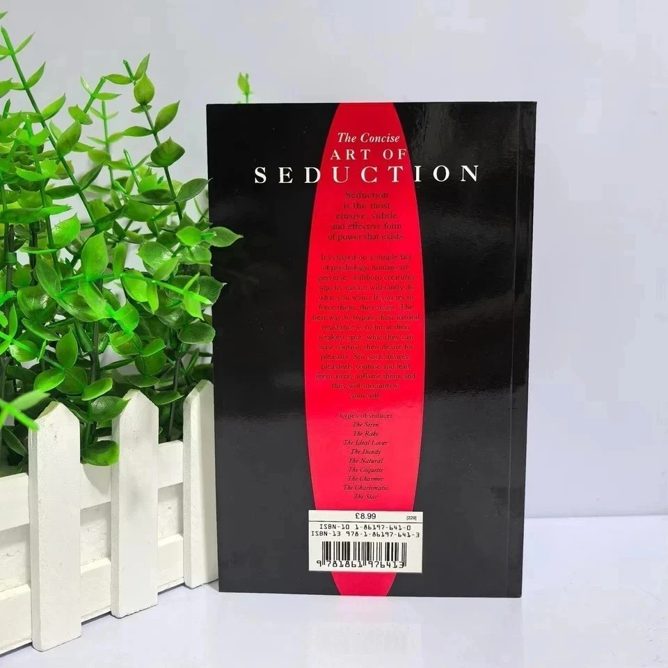 The Art of Seduction Robert Greene Book English Paperback Strategy Psychology