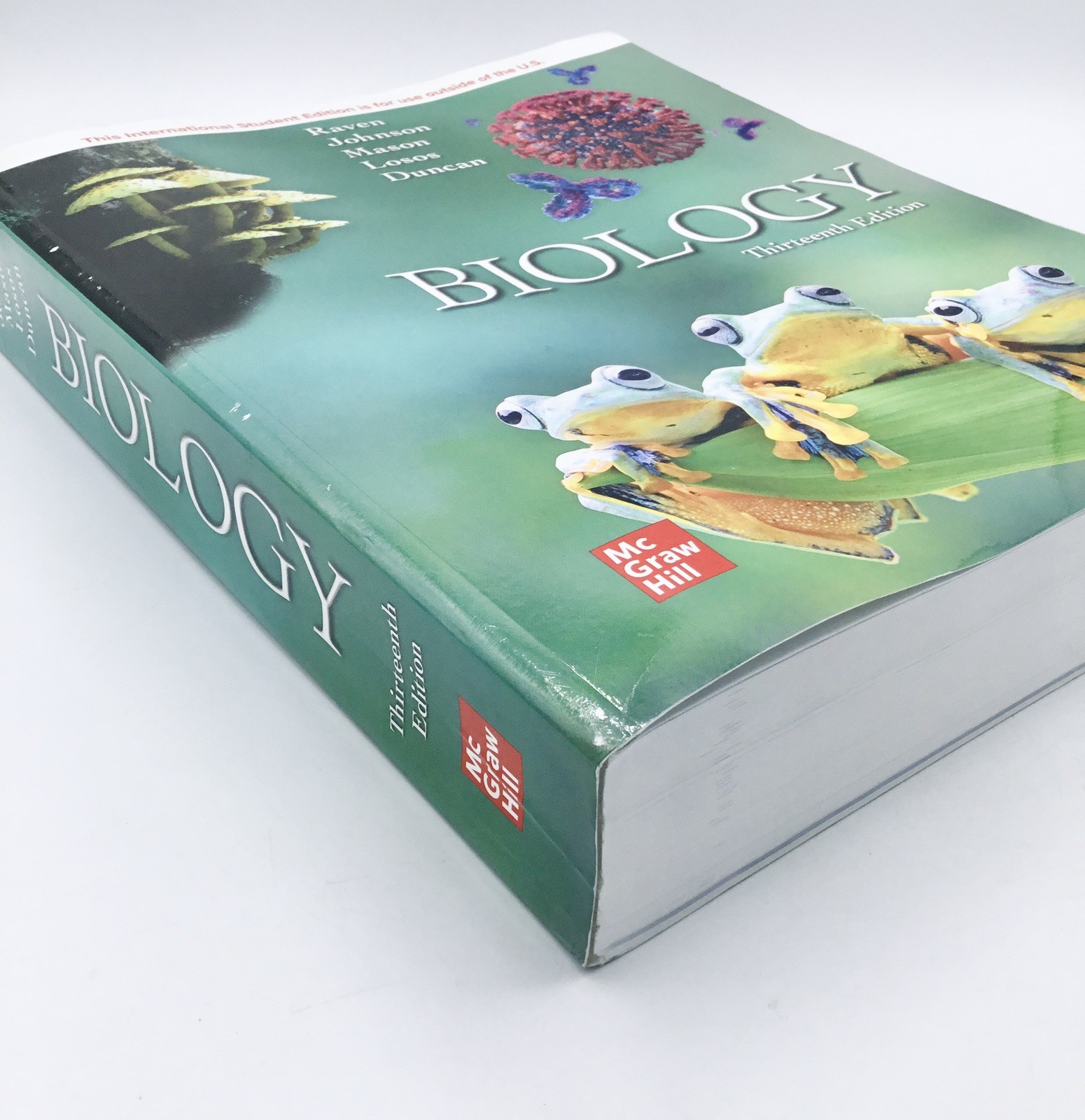 💥 Biology ISE (READ) 13th Edition by Peter Raven, Trade Paperback Book- VVG💥