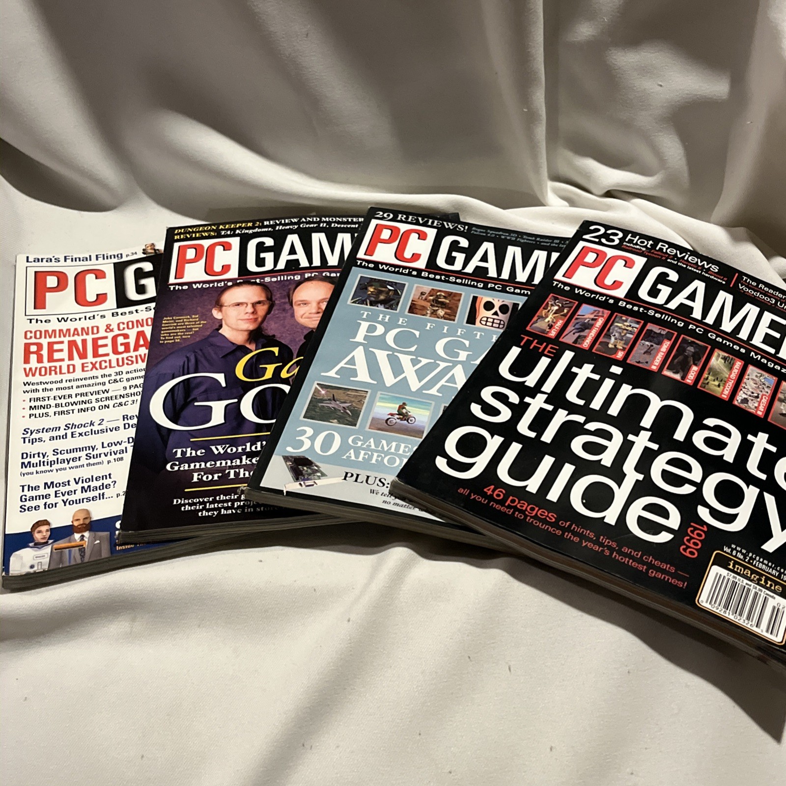 PC Gamer Magazine Lot of 29 Magazines Multi Years 99-2020 See Pics