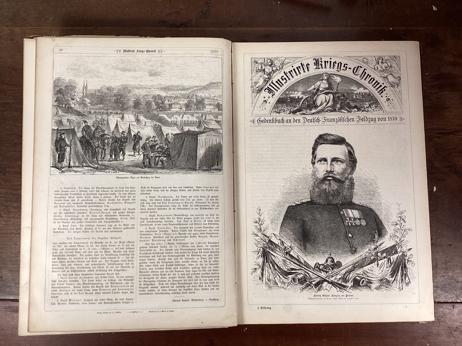 1870-1871 Illustrirte Kriegs Chronik