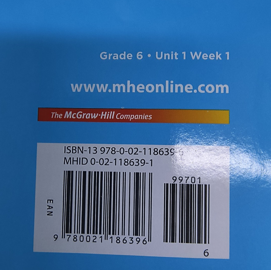 Reading Wonders Leveled Readers Grade 6 On Level Blue McGraw Hill