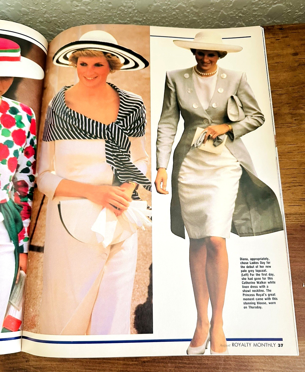 Royalty Monthly Magazine Aug 1988 Vol.7No.11 Princess Diana William Queen Ascot