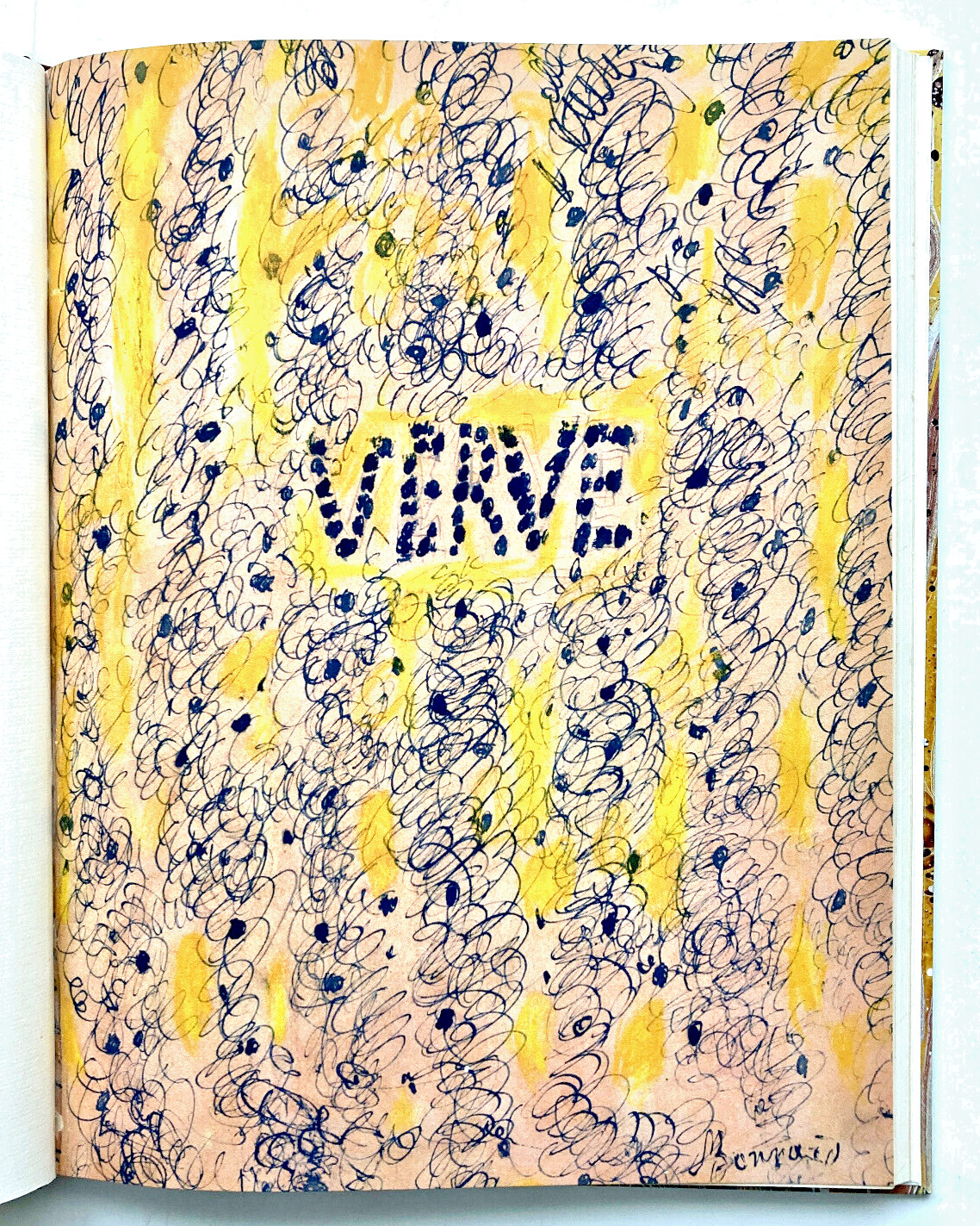 VERVE. Reveue artistique et littéraire. Vol. V, N° 17-18. Coleur de Bonnard.