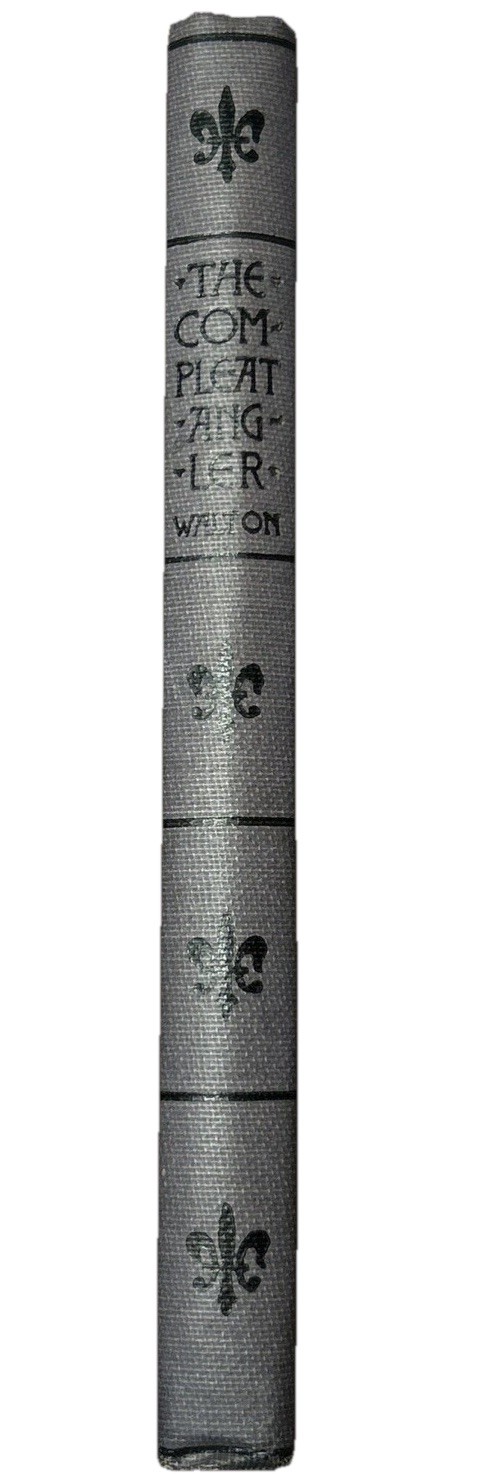 The Compleat Angler Hardback 1926 Izaak Walton Charles Cotton Fishing Book