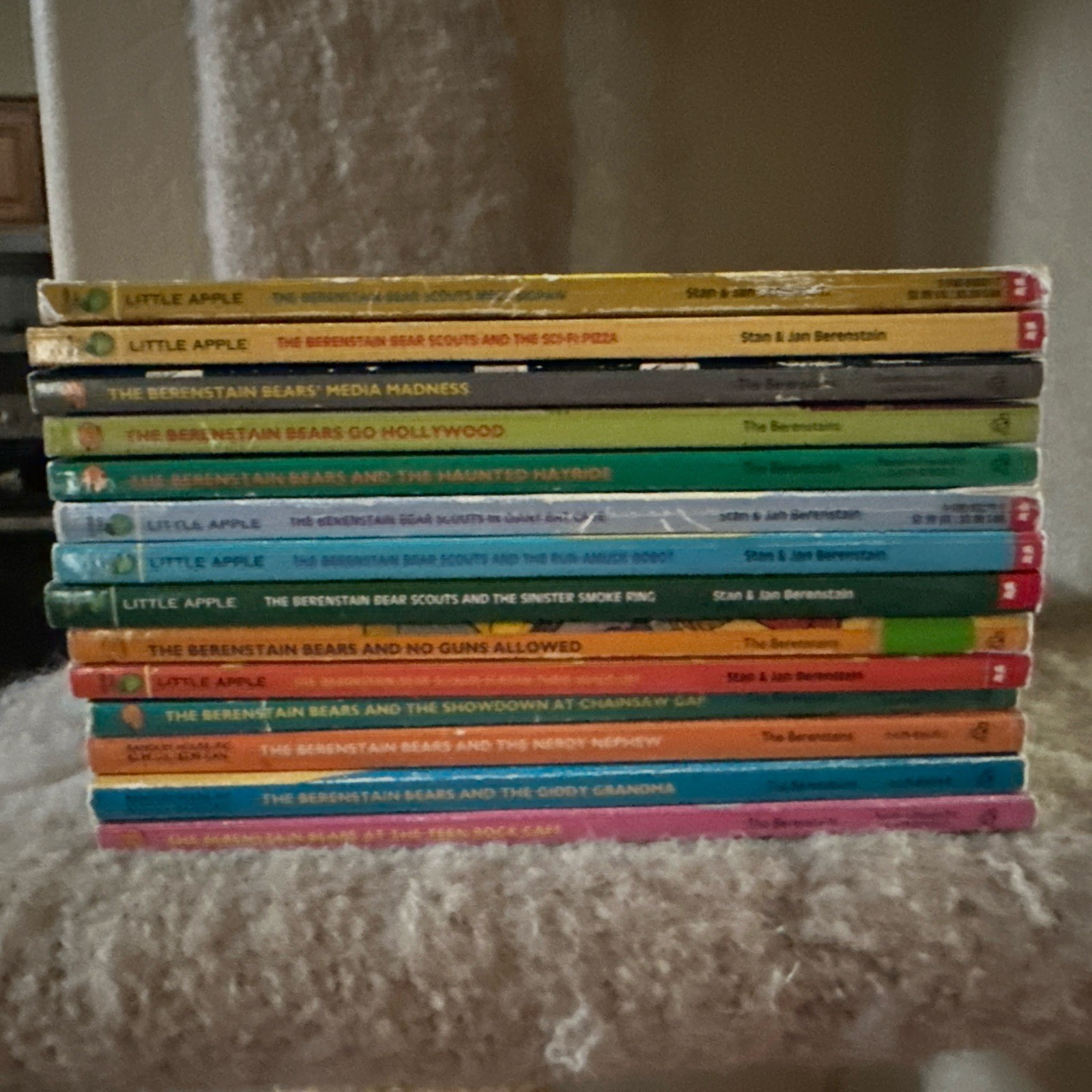 Lot of 14 The Berenstain Bears BIG Chapter Books By Stan & Jan Berenstain