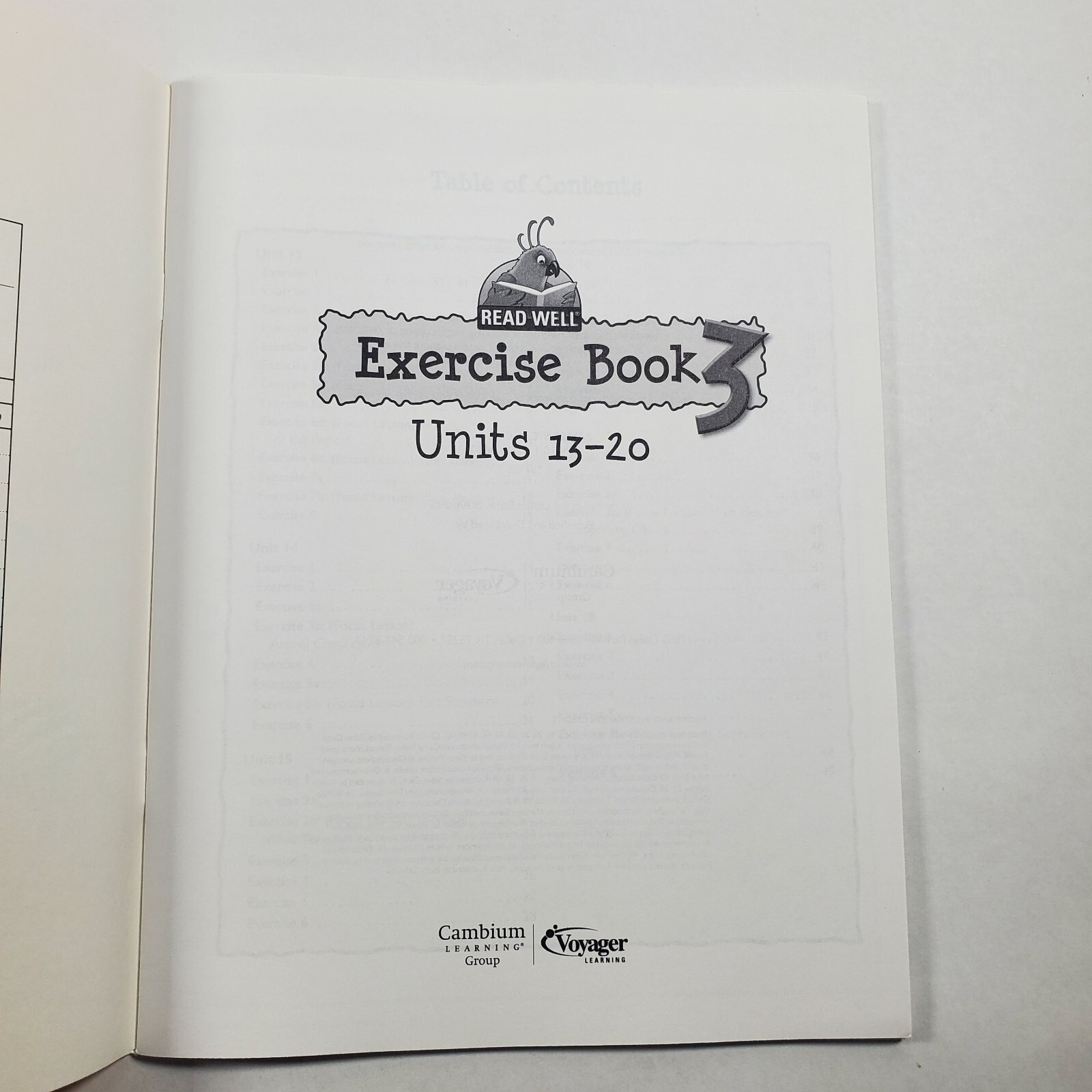 Read Well Level 2 Exercise Books 1-3 Sopris West Voyager Cambium Homeschool