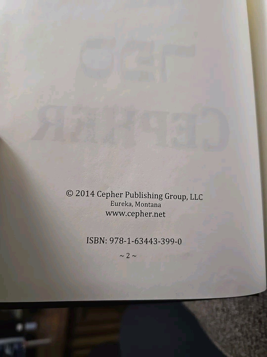 Cepher- Holy Bible – First Edition-OBO