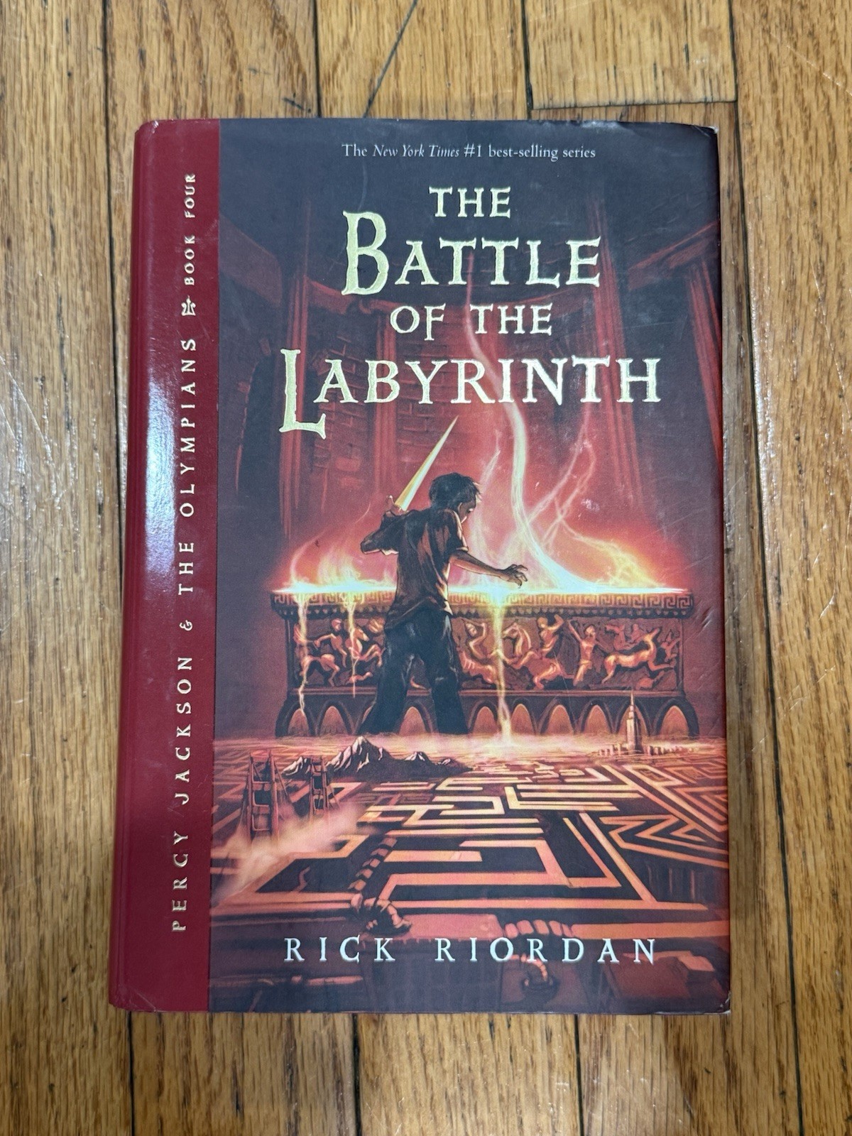 Percy Jackson Olympians HC Set, Lightning Thief Series 1st Ed OOP—VERY GOOD