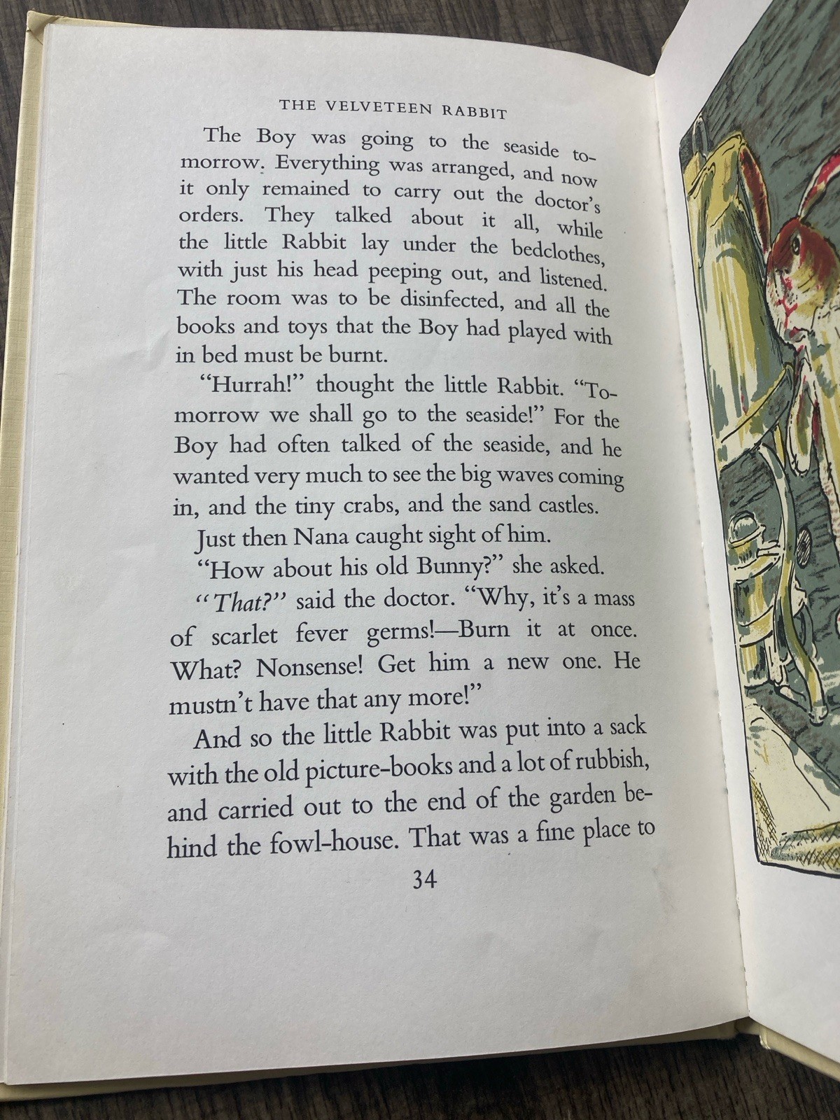 The Velveteen Rabbit by Margery Williams 1st Edition 29th Printing Hardcover