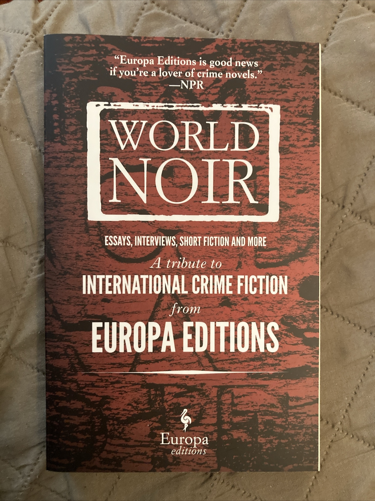 Noir Trade Pb, World Noir by Europa Editions, 2012, w/letter , NF