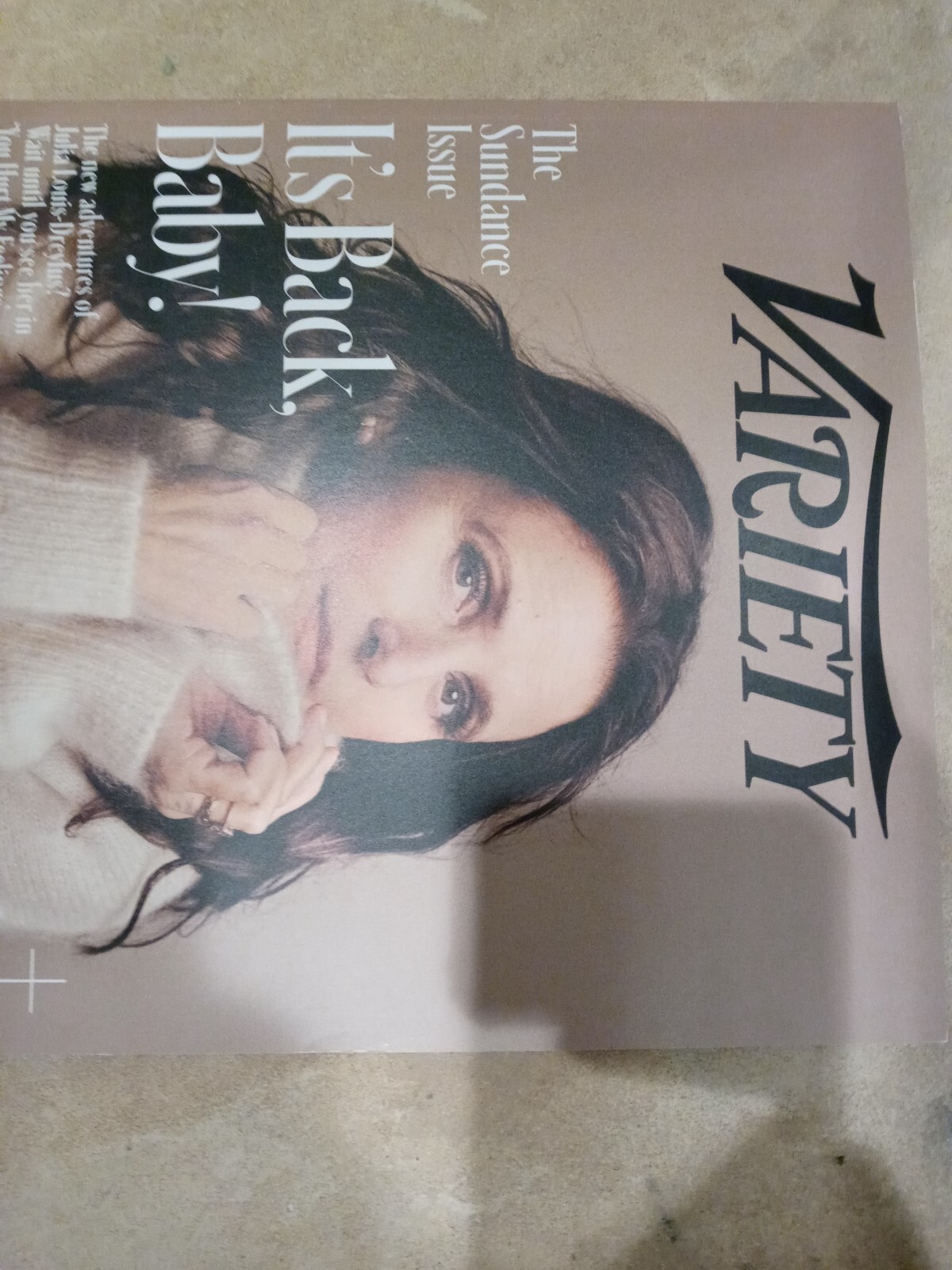 VARIETY MAGAZINE JANUARY 17 2023 JULIA LOUIS DREYFUS SUNDANCE WALT DISNEY ABBOTT
