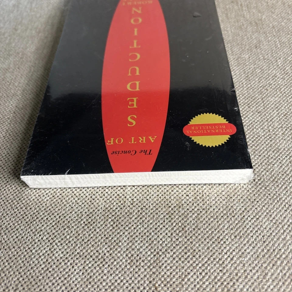 The Art of Seduction Robert Greene Book English Paperback Strategy Psychology