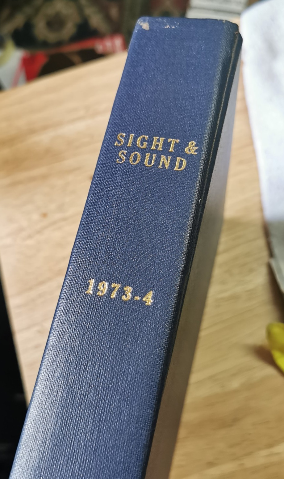 sight and sound 1973 – 74 hardback ben kes death line zardoz thx 1138 poseidon
