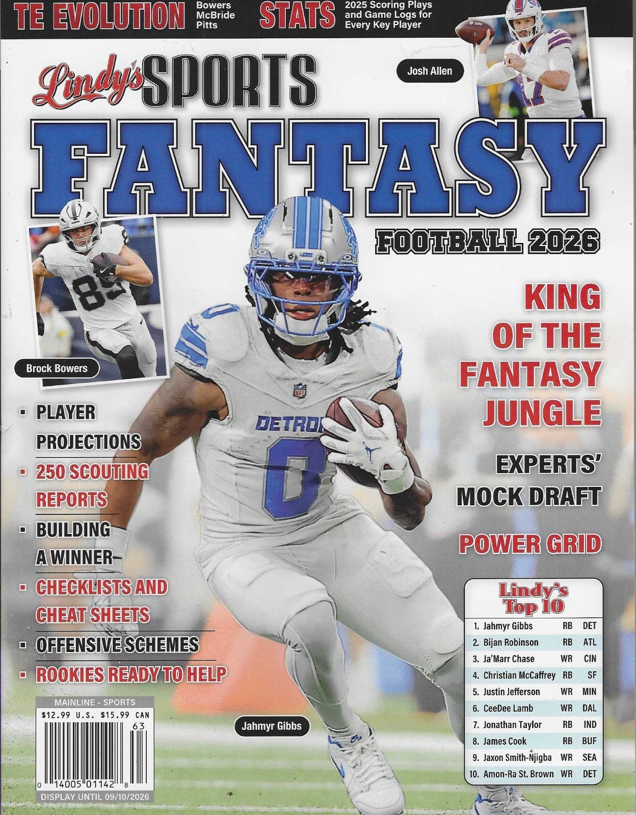 Lindy’s Sport’s Fantasy Football 2026