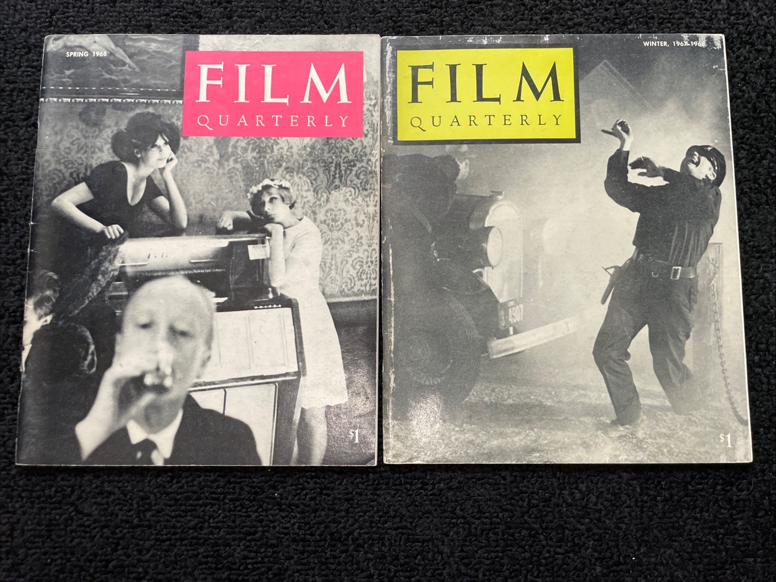 RARE Vintage 1966-1969 Lot Of 6 Film Quarterly Journals UC Press – V10